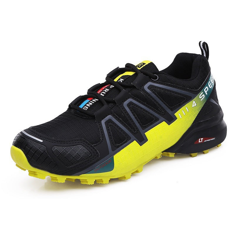 Damen Outdoor-Laufschuhe mit rutschfester Profilsohle und atmungsaktivem Obermaterial