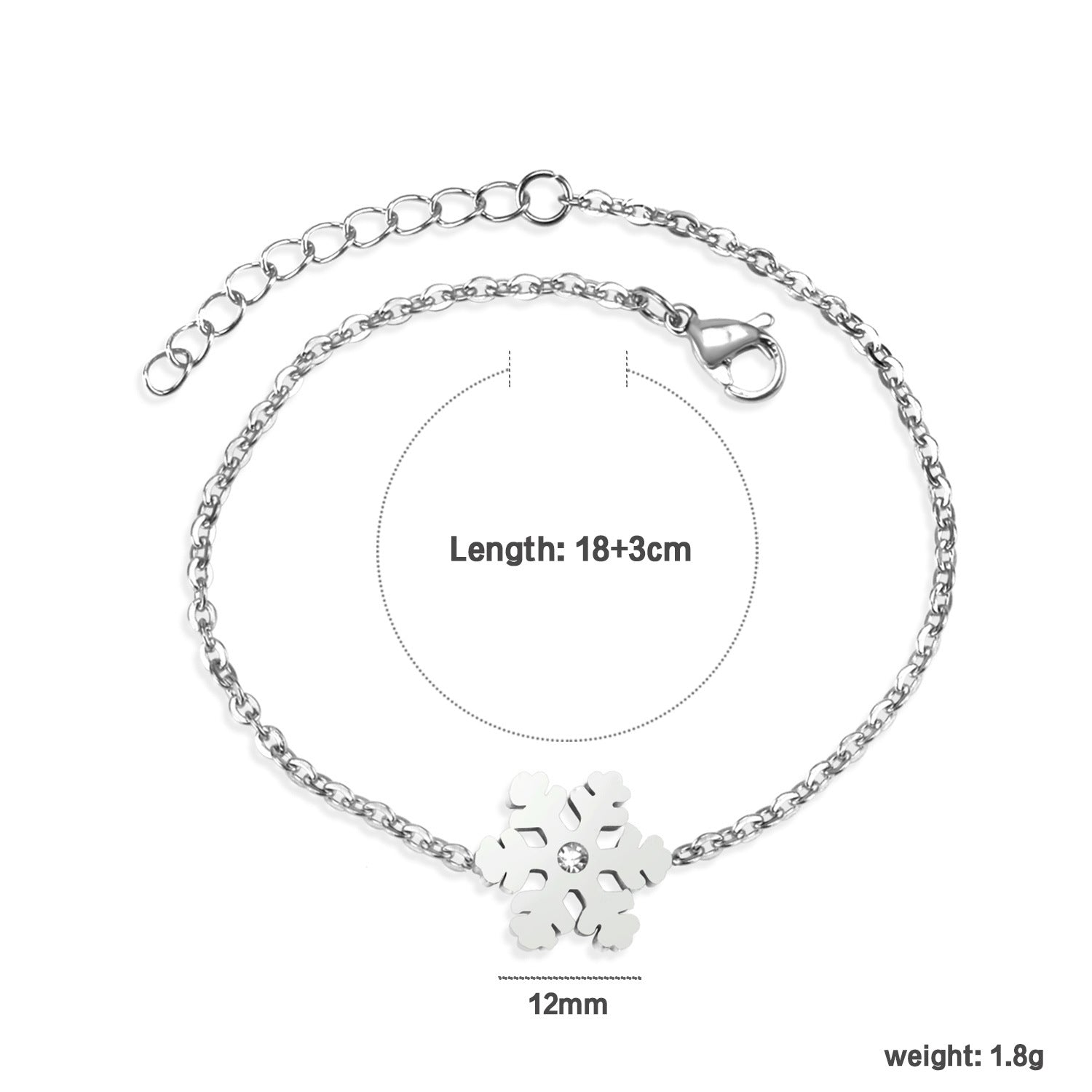 Damen Armband mit unendlichem Symbol aus antiallergischem Edelstahl Shop Nory