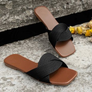 Damen Bequeme Riemchen-Sandalen