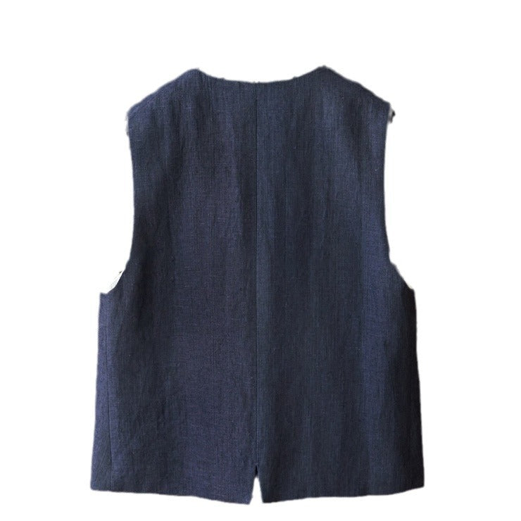 Damen Modische ärmellose Weste Shop Nory