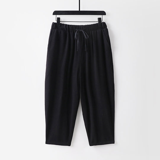 Damen Lässige Jogginghose mit Zugband und weitem Bein Shop Nory