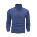 Herren eleganter Rollkragenpullover aus feiner Merinowolle