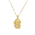 Damen Kette mit einzigartigem Anhänger im Charakterdesign Shop Nory