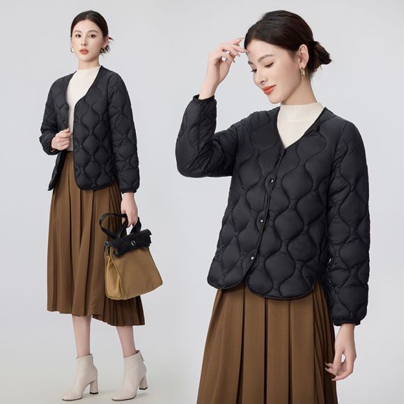 Damen Wattierte Trendjacke Shop Nory