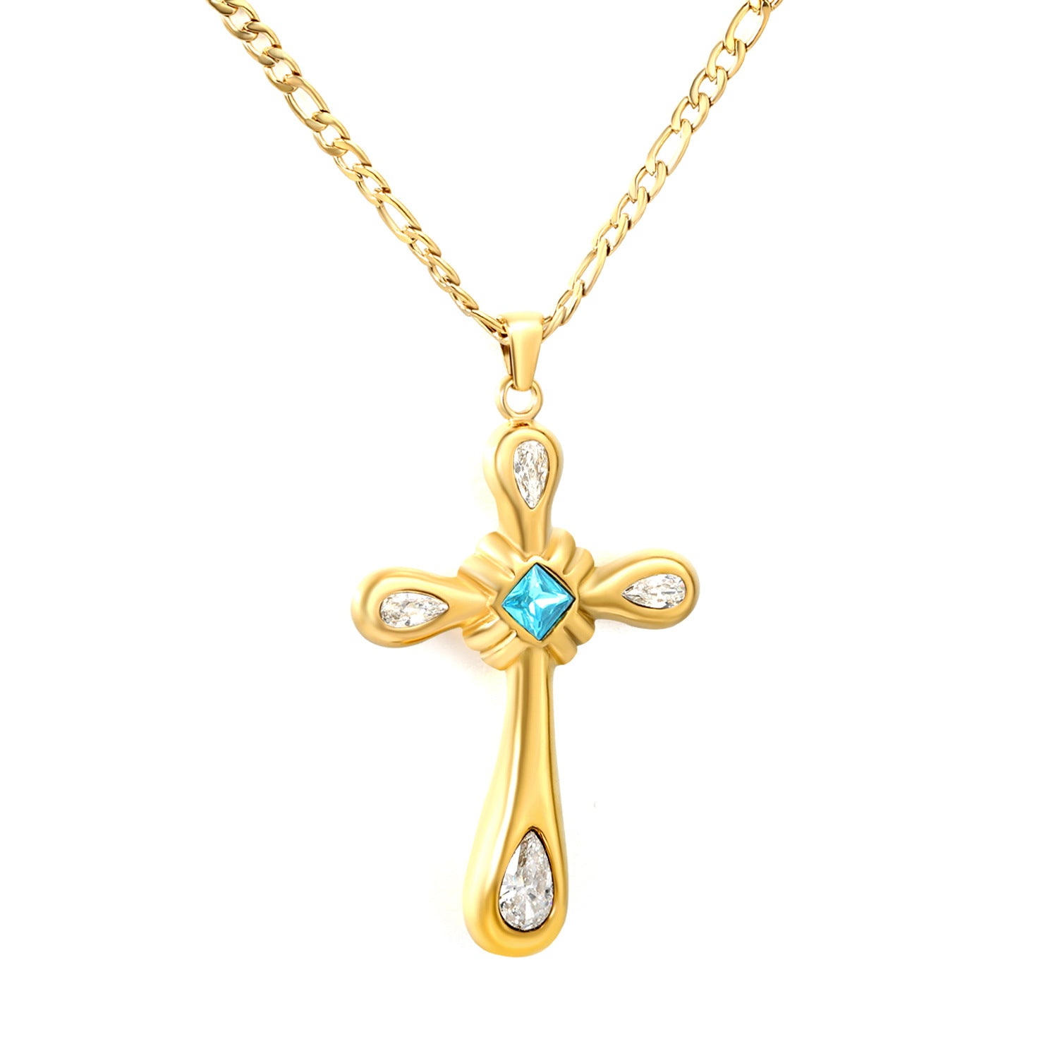 Damen Halskette mit modernem, glänzendem Ring-Anhänger aus edlem Edelstahl Shop Nory