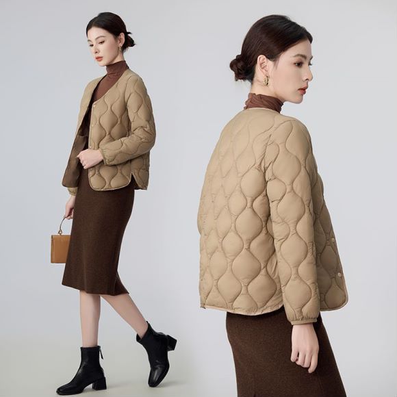 Damen Wattierte Trendjacke Shop Nory