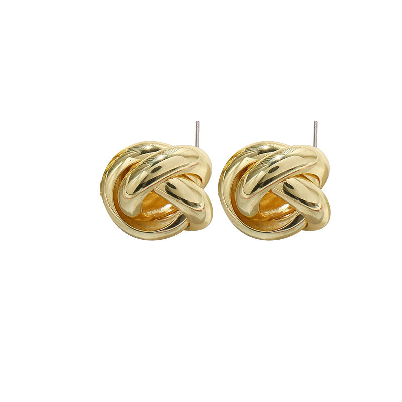 Damen Ohrstecker mit elegantem Knoten-Design Shop Nory