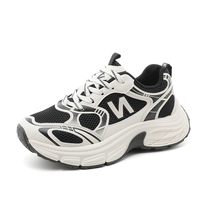 Damen Sportliche Laufschuhe mit atmungsaktivem Mesh-Obermaterial und dämpfender Sohle Shopnory