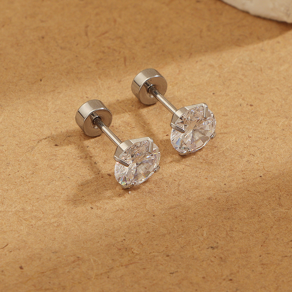 Damen Elegante Kristall Stecker Ohrringe Shop Nory