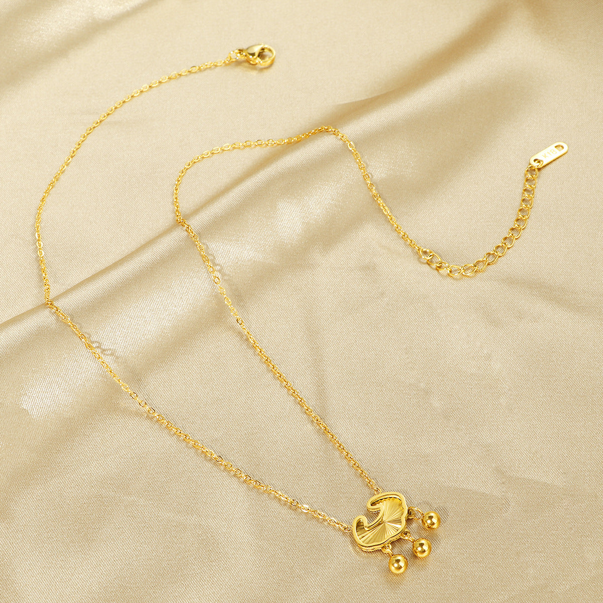 Damen Elegante Goldplattierte Anhängerkette Shop Nory
