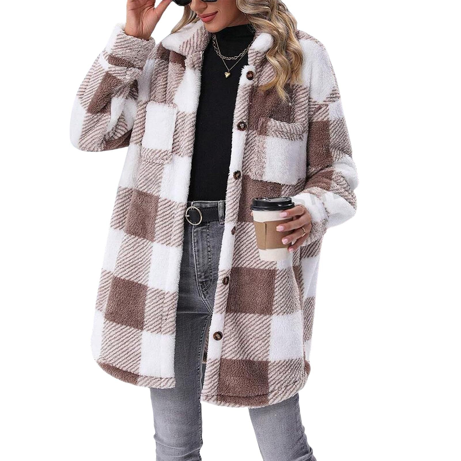 Damen Flanell-Jacke