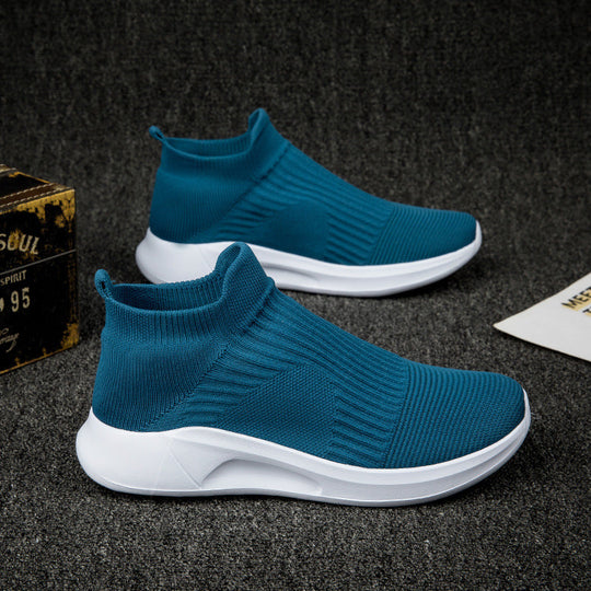Damen Komfortable Stricksneaker mit rutschfester Sohle