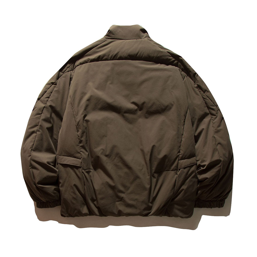 Herren Boxy Thermo-Pufferjacke mit überlappendem Stehkragen und aufgesetzten Klappentaschen Shop Nory