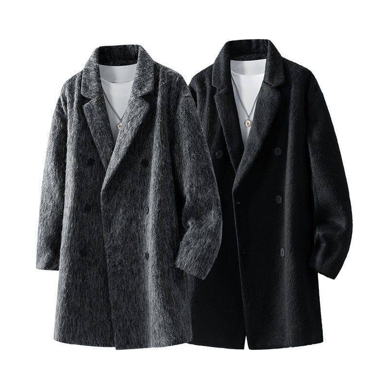 Damen Modische Wollmantel Shop Nory