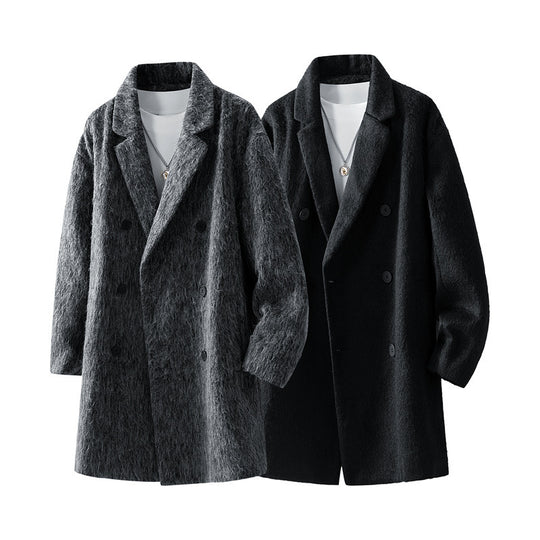 Damen Modische Wollmantel Shop Nory