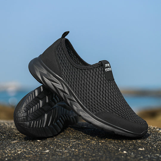 Unisex Atmungsaktive Schlupfsneaker aus Mesh mit rutschfester Leichtsohle Shopy Nory