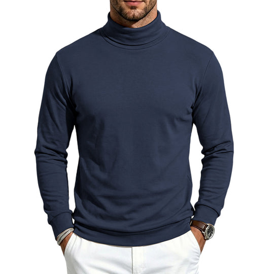 Herren Feinstrick‑Rollkragenpullover mit schmaler Silhouette und elastischen Bündchen Shop Nory