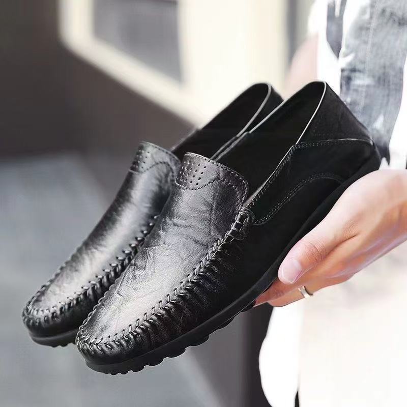 Herren Elegante Mokassins aus weichem Leder