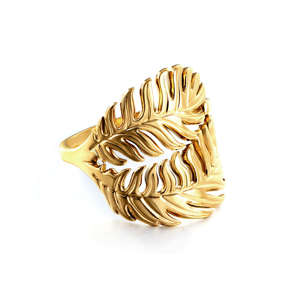 Damen moderner Offener Ring mit trendigem Schriftzug Liebe Shop Nory