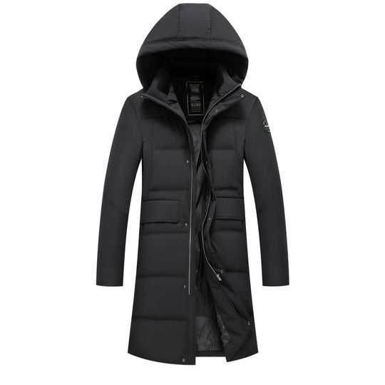 Herren wasserdichte Thermo-Parka mit Kapuze, atmungsaktiver Steppfüllung und verlängertem Schnitt Shop Nory