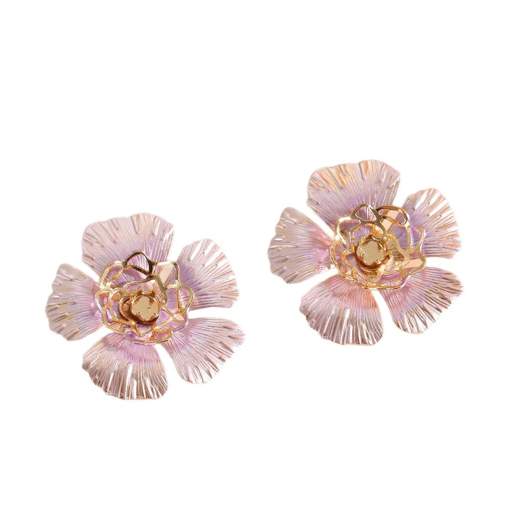 Damen Ohrstecker im kunstvollen Blumenmotiv Shop Nory