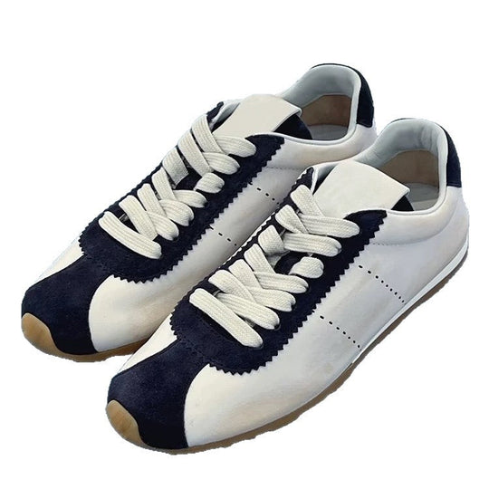 Damen Sneakers im eleganten Retro-Design mit atmungsaktiver Oberflächenstruktur
