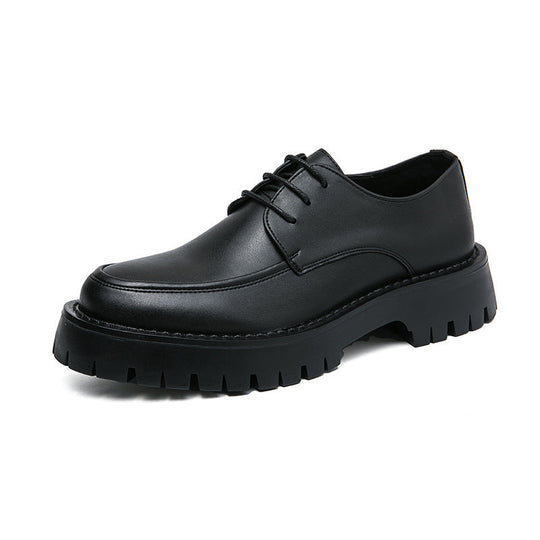 Herren Elegante Schnürschuhe mit stabiler Profilsohle und klassischem Design