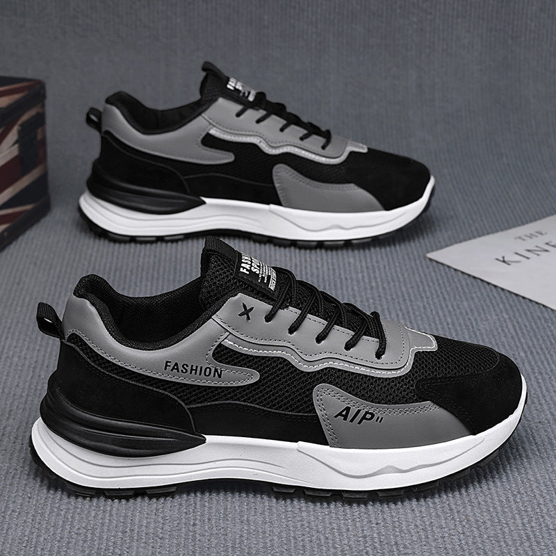 Herren Athletisch-inspirierte Plateau-Sneaker mit atmungsaktivem Mesh und griffiger Trailsohle Shop Nory