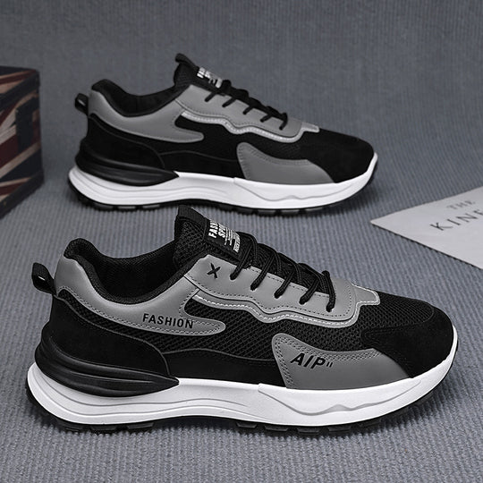 Herren Athletisch-inspirierte Plateau-Sneaker mit atmungsaktivem Mesh und griffiger Trailsohle Shop Nory