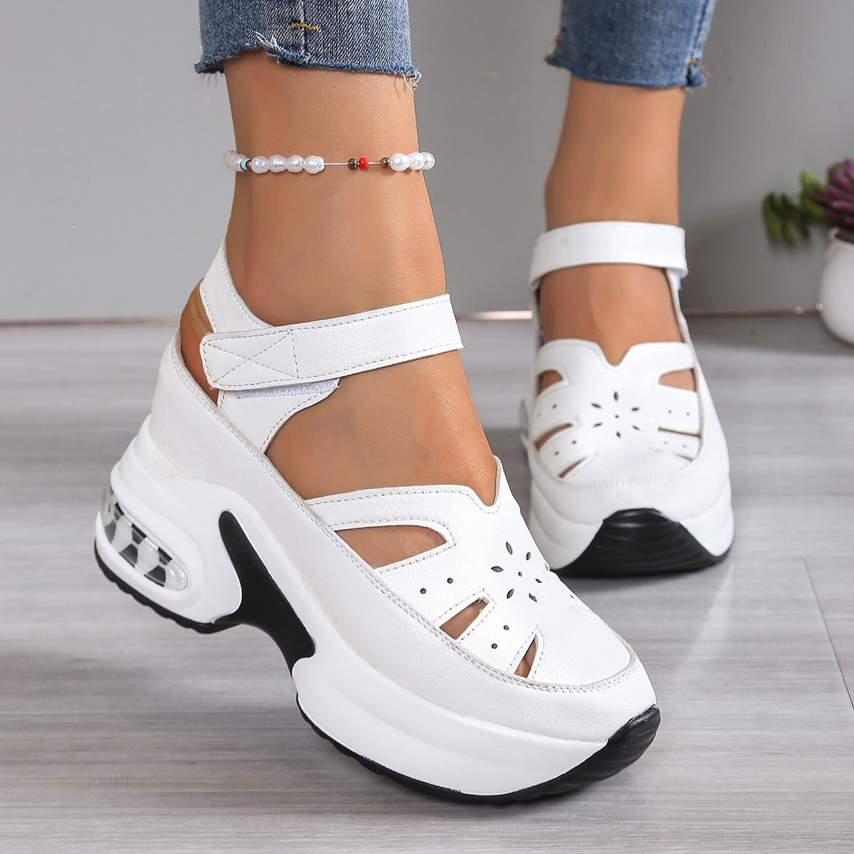 Damen Komfortable Air-Lite Sandalen Shopnory