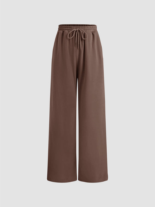 Damen Weite Loungebund-Sweatpants mit Tunnelzug und Relaxed-Fit Shop Nory
