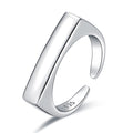 Damen Moderner, offener Ring aus hochwertigem 925er Sterlingsilber Shop Nory