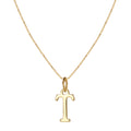 Damen Halskette mit modischem Initial-Anhänger in elegantem Design Shop Nory