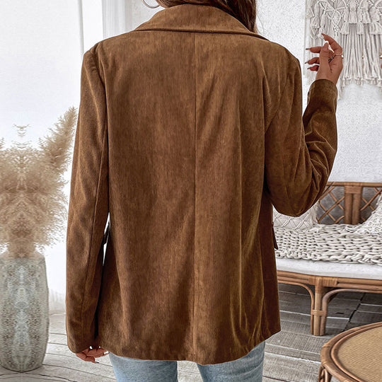 Damen Eleganter Cordblazer Shop Nory