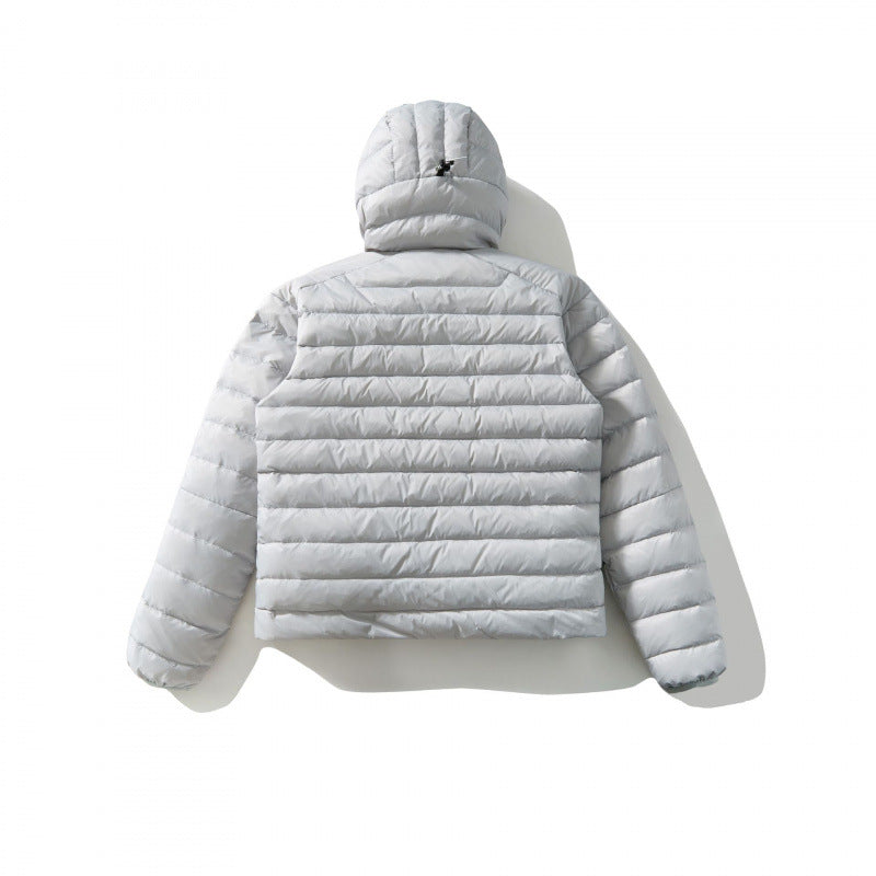 Damen Ultraleichte Steppjacke mit Kapuze, Daunenoptik und winddichter Außenhülle Shop Nory