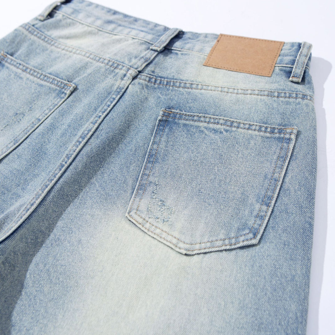 Damen Hochtaillierte verkürzte Jeans im Culotte‑Schnitt mit weiter Beinführung Shop Nory