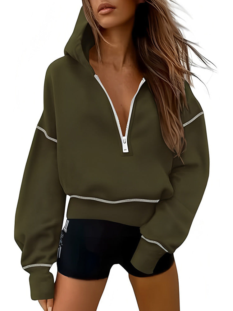 Damen Sportliche Kapuzenpullover