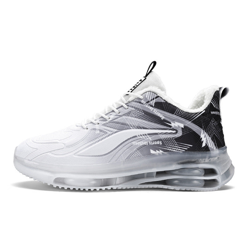 Herren Sportlicher Luftkissen-Sneaker mit grafischem Print und gefüttertem Schaft Shopy Nory