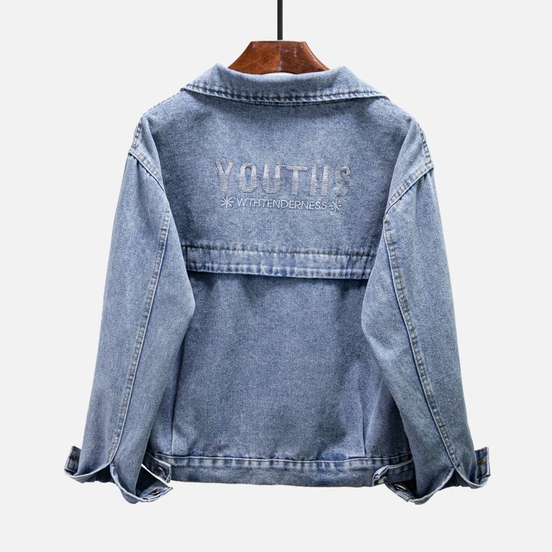 Damen Modische Jeansjacke Shop Nory