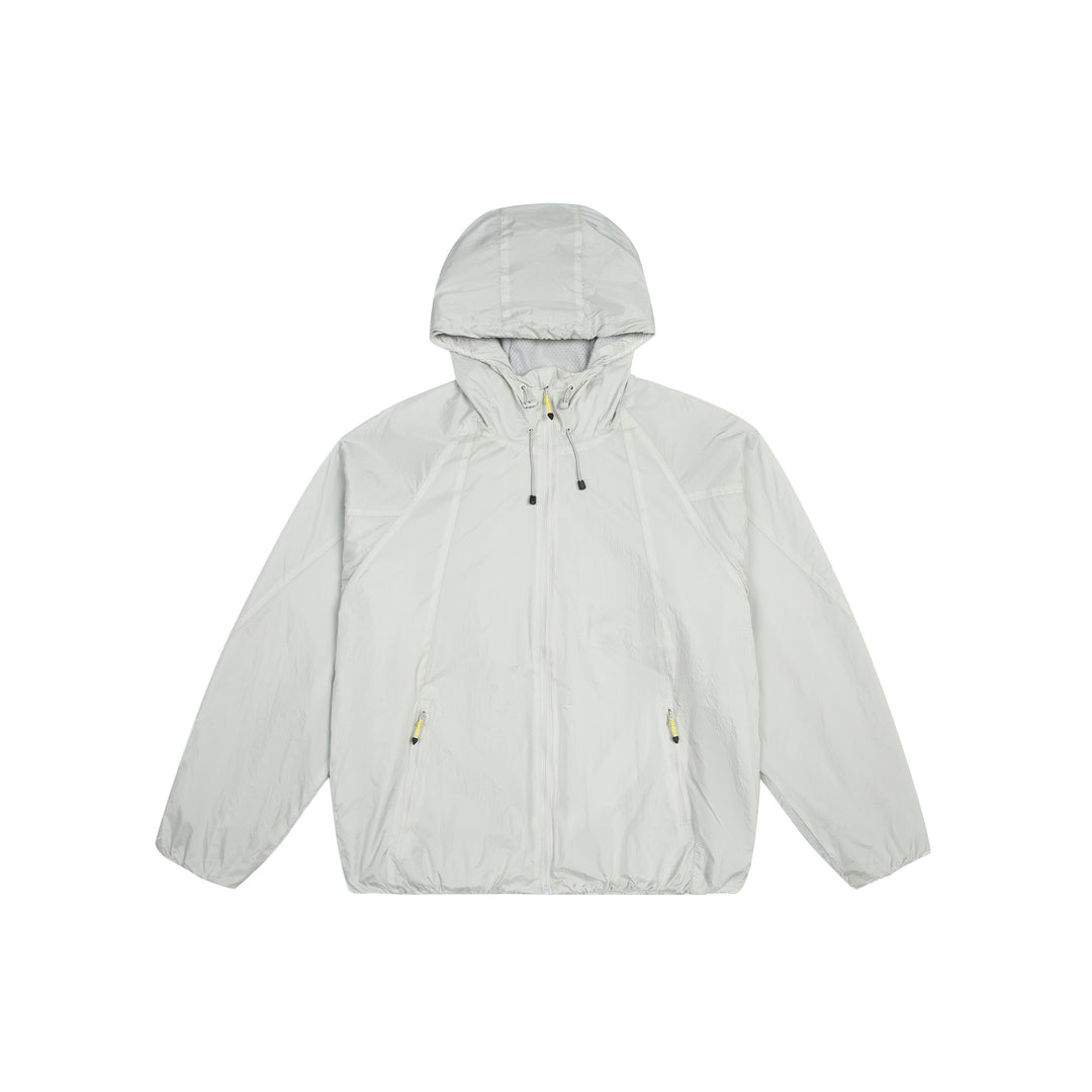 Unisex Leichter Windbreaker mit verstellbarer Kapuze, packbarer Nylonjacke Shop Nory