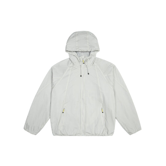 Unisex Leichter Windbreaker mit verstellbarer Kapuze, packbarer Nylonjacke Shop Nory