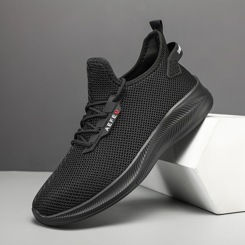 Damen Atmungsaktive Lauf Sneakers mit flexiblem Netzdesign Shopnory