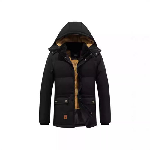 Herren Thermo-Parka mit kuscheliger Teddy-Innenfütterung und winddichter Außenhülle Shop Nory
