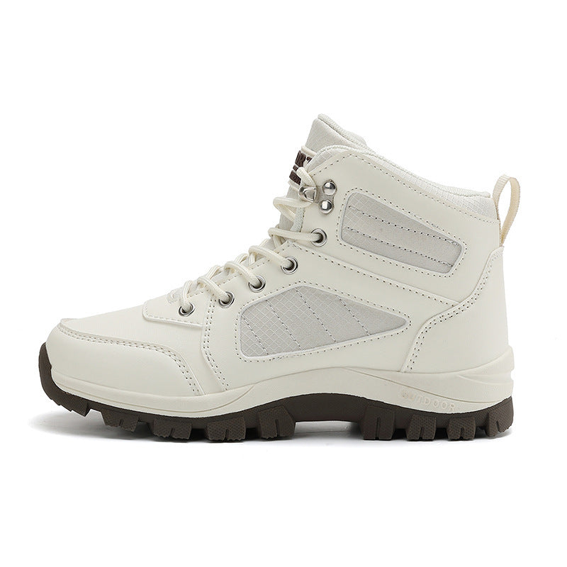 Damen wasserdichte Wanderschuhe mit rutschfester Sohle und atmungsaktivem Obermaterial