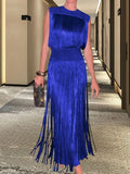 Damen Elegantes Abendkleid mit schwingendem Saum
