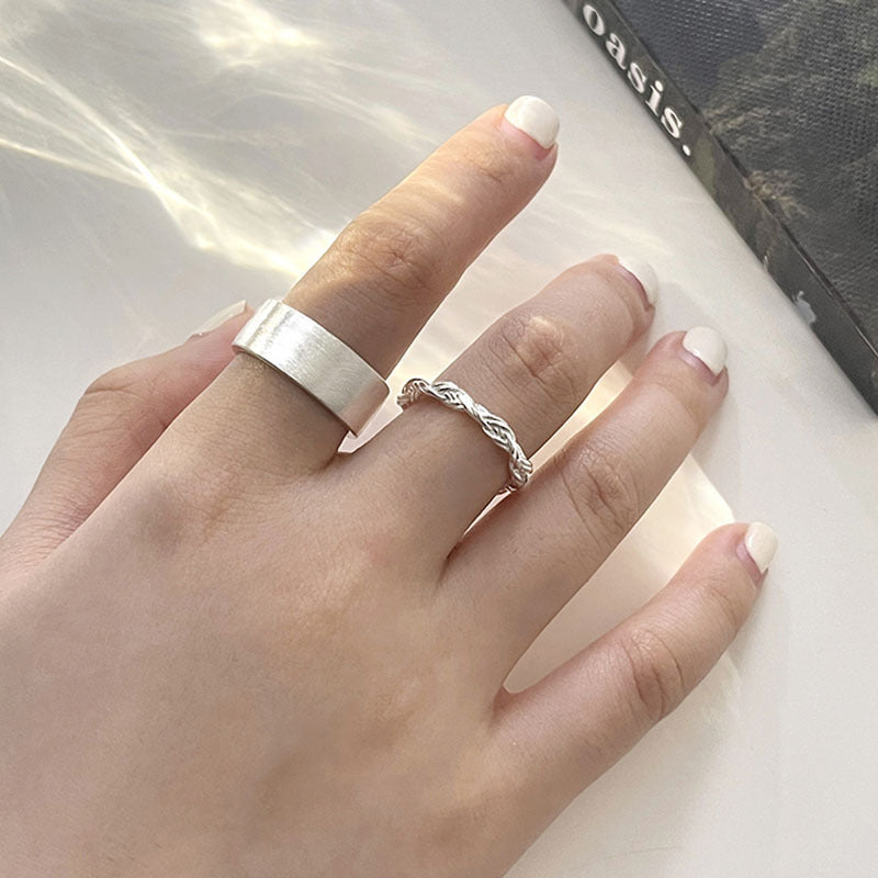 Damen Offener Geflochtener Ring Shop Nory