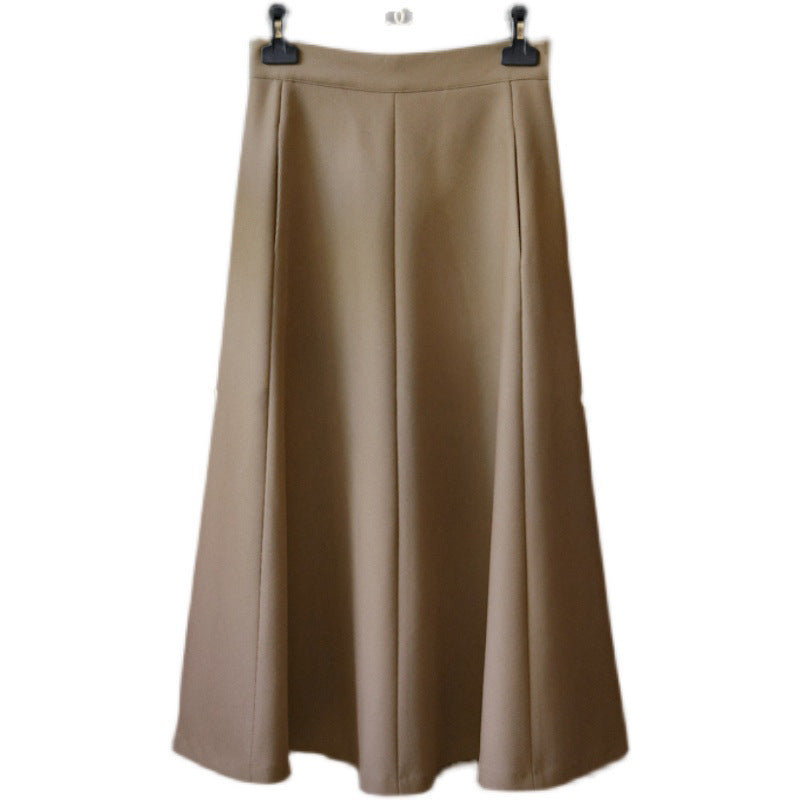 Damen Eleganter, schwingender Midirock Shop Nory