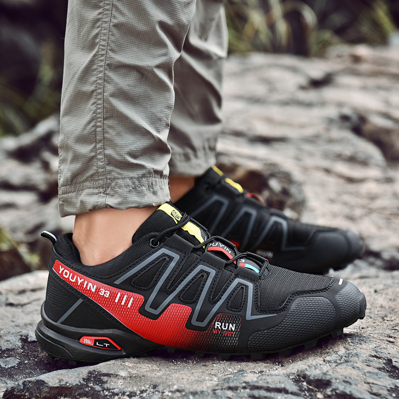 Damen Trailrunning-Schuhe mit rutschfester Sohle und atmungsaktivem Obermaterial Shopnory