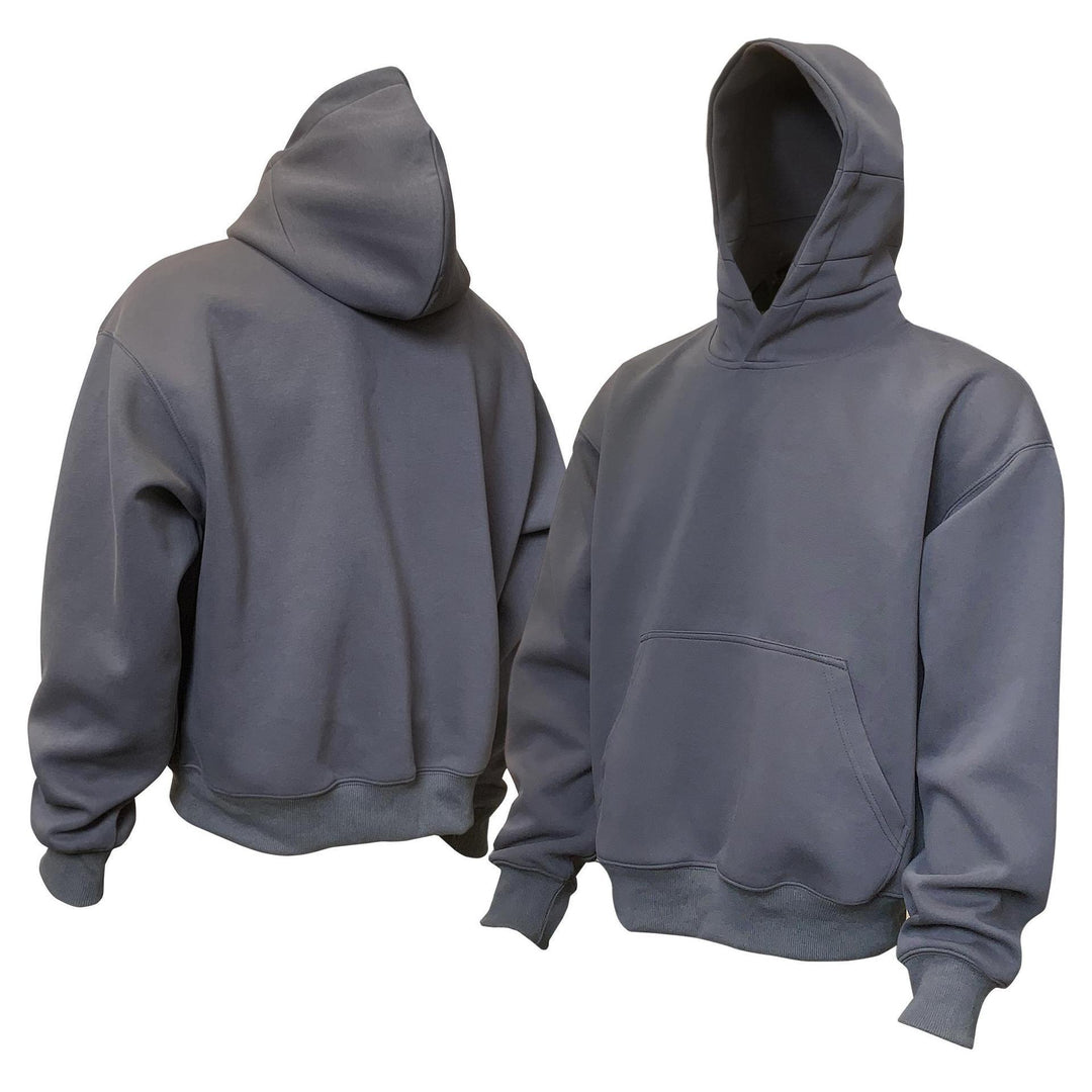 Unisex weicher Heavyweight-Oversize-Kapuzenpullover mit dreiteiliger Kapuze und verstärkter Kängurutasche Shop Nory