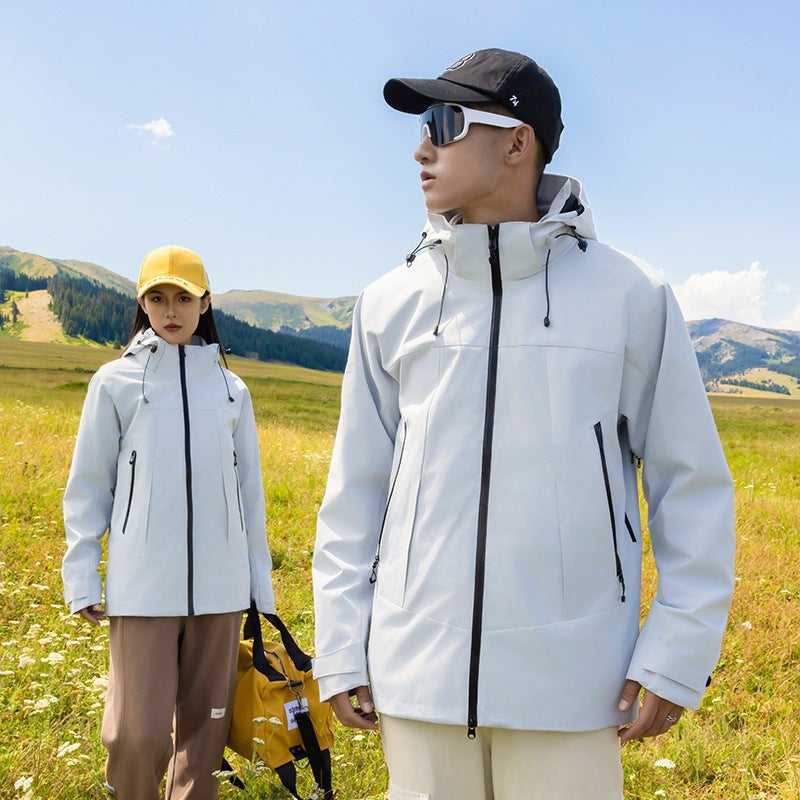Damen Wetterfeste Urban-Trekkingjacke mit Thermo-Fleece-Inlay und verschweißten Reißverschlüssen Shop Nory